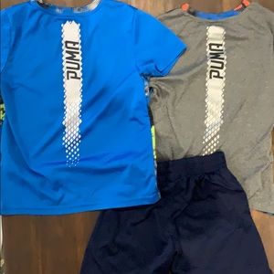 Puma Matching Sets - Puma shirts and short set boys size 5 Puma Matching Sets - Puma shirts and short set boys size 5